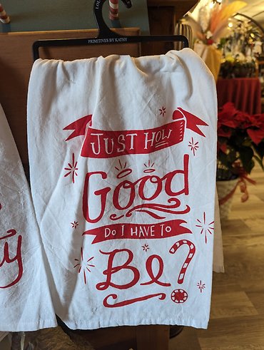 Christmas Dish Towel