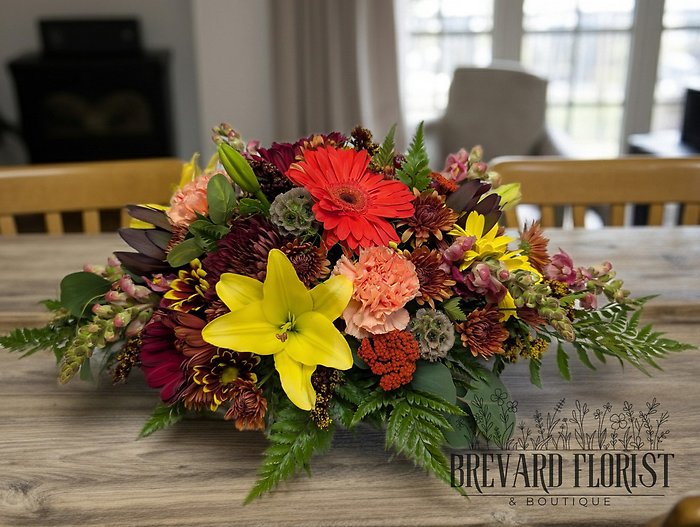 Warm Hearth Centerpiece