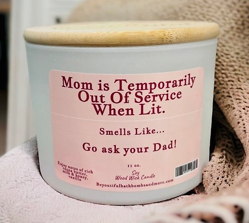 Go Ask Dad Candle