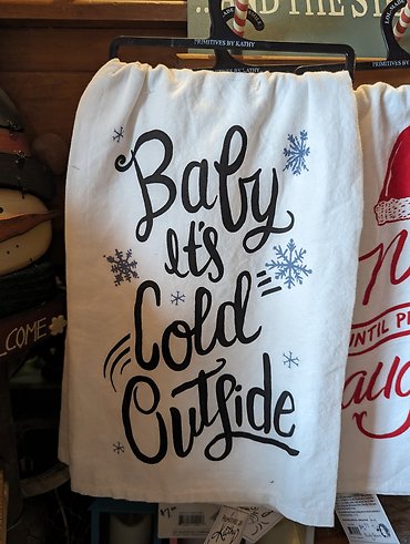Christmas Dish Towel